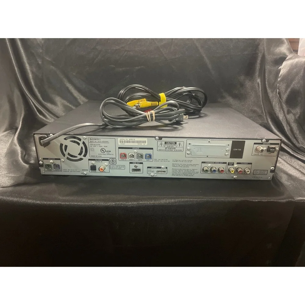 Sony DAV-HDZ285 DVD Home Theatre System 5-Disc Changer Receiver WORKS NO REMOTE‎